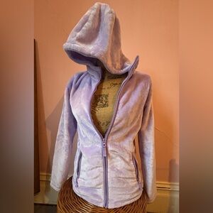 Lands' End Soft Purple Fleece Jacket